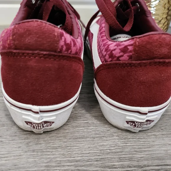Vans Sk8-hi platform oldskool burgandy sneaker - Picture 5 of 7